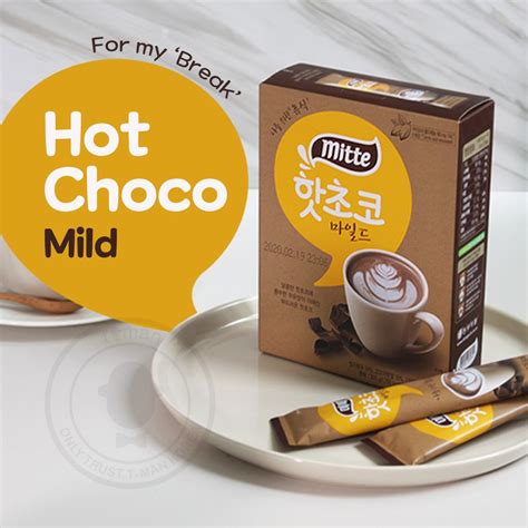 Mitte Hot Chocolate Mild Sticks G Shopee Singapore