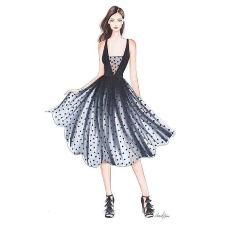 Croqui De Vestido Fashion Illustration Fashion Figures Fashion