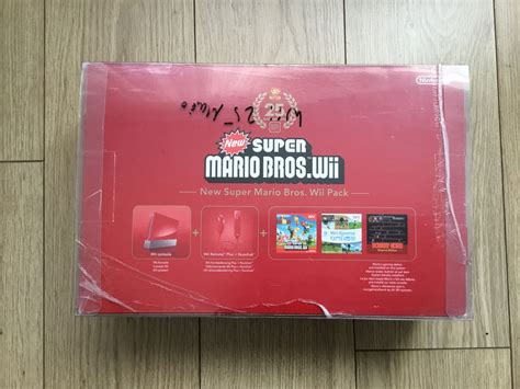 Nintendo Wii Konsole Rot Mario Th Anniversary Pak Neu Kaufen Auf