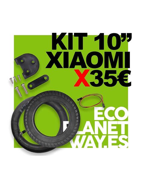 KIT RUEDAS DE 10 PULGADAS XIAOMI M365 PRO