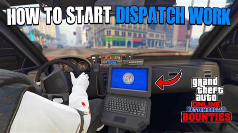 How To Start Dispatch Work In Gta Online Dlc Police Missions Youtube