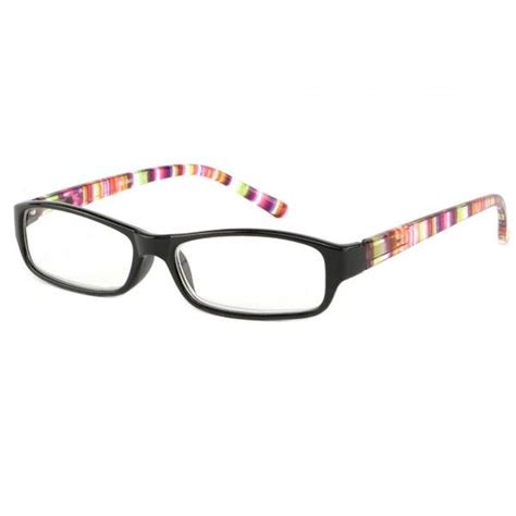 Lunette Loupe Rectangulaire Homme Et Femme Branche Rose Et Verte Park