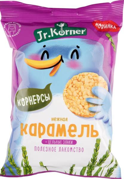 Мини хлебцы Dr.Korner Рисовые карамельные, 30г - купить с доставкой по ...