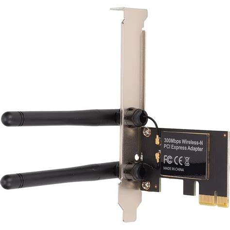 Carte R Seau Sans Fil Pcie Carte Wifi Pour Pc De Jeu Carte Pcie Wifi