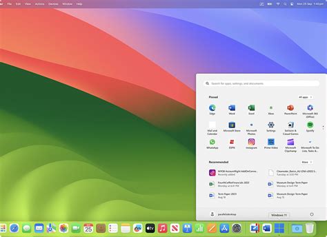 Apple M M M Macos Sonomaparallels Desktop For Mac Mac