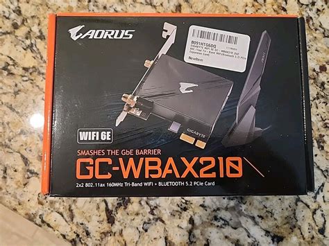 Gigabyte Wifi E Gc Wbax X Ax Tri Band Wifi Bluetooth