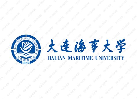 大连海事大学校徽logo矢量标志素材 设计无忧网