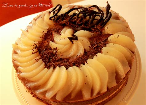 Entremet Poire Chocolat