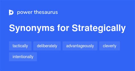 how to pronounce strategically