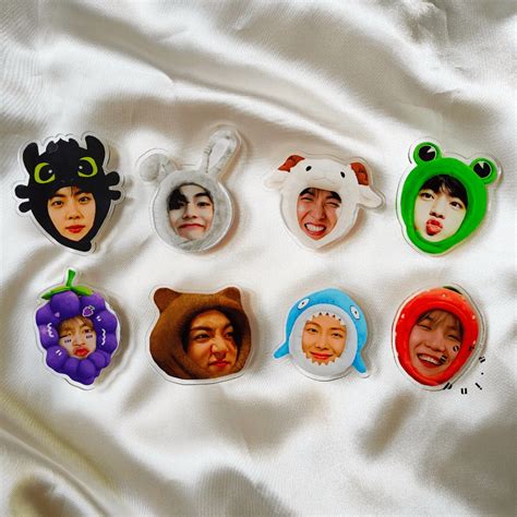 Jual BTS Character Acrylic Popsocket Shopee Indonesia