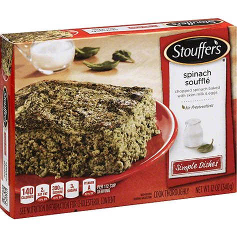 Stouffers Simple Dishes Spinach Souffle Buehler S