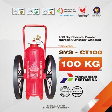 Promo APAR ABC Dry Chemical Powder N C W 100 Kg Alat Pemadam Api