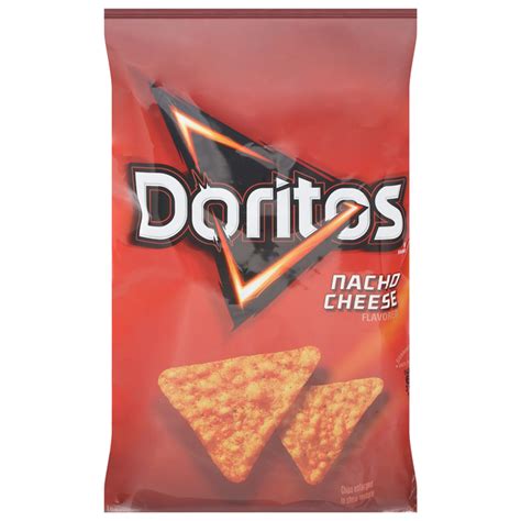 Save On Doritos Nacho Cheese Tortilla Chips Order Online Delivery