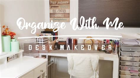 Organize With Me Desk Makeover Organizing My Stationery Asmr Organizewithme Deskmakeover