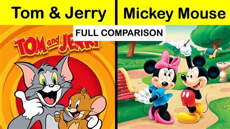 Tom And Jerry Vs Mickey Mouse Full Comparison Unbiased In Hindi