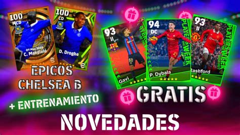 Todas Las Novedades Efootball Epics Potw Entrenamiento Youtube