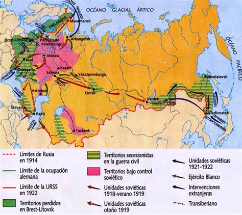 Mapa De La Urss Proceso De Configuración Social Hizo