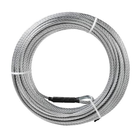 Zipeak 516 Aircraft Cable Galvanized Steel Zipline Cable With 7000 Lbs Breaking Strength 100 Ft