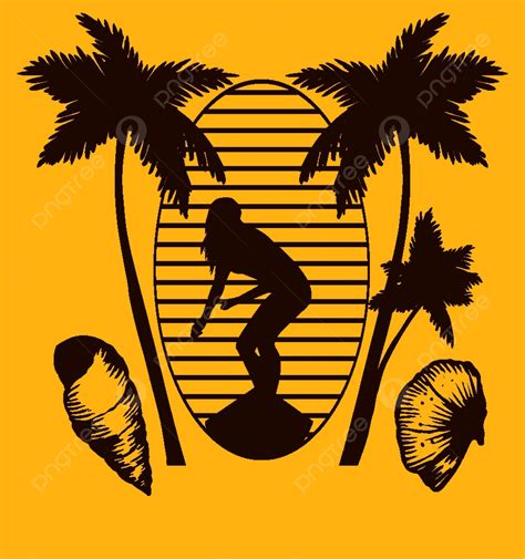 Surfer Silhouette Vector Png Vector Psd And Clipart With Transparent
