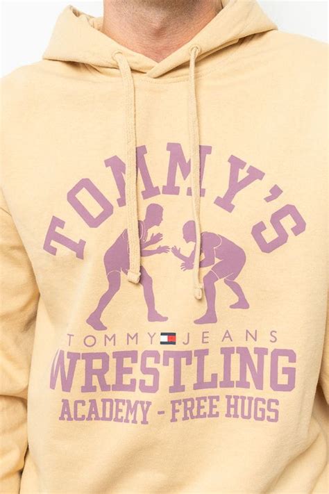 Bluza męska Tommy Jeans DM0DM15355 brązowy