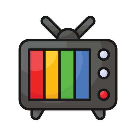 A Tv app icon denoting television or streaming services app, presented