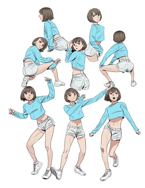 Pin By OmegaRed On Character Design Dancing Drawings Dancing Poses