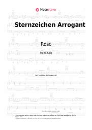 Rosc Piano Sheet Music In PDF MIDI