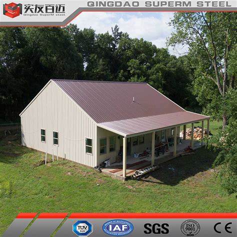 Rustic Building Steel Structure Barndominium Kits Steel Metal Barn