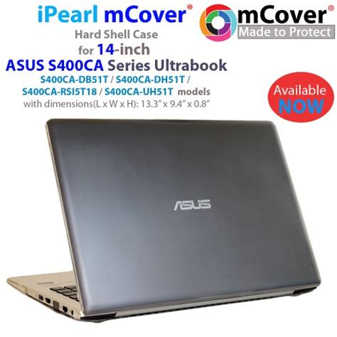 Mcover Ipearl Hard Shell Case For Inch Asus Vivobook S Ca Series