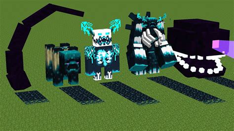 Which Of The All Warden Mobs And Wither Bosses Will Generate More Sculk Youtube