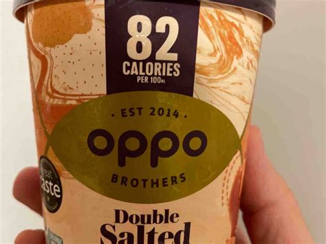 Oppo Double Salted Caramel Swirl Kalorien Speiseeis Fddb