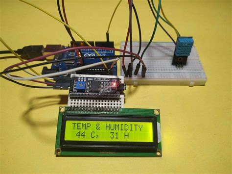 Simple Arduino Weather Station Arduino Weather Station Dht Diy Porn