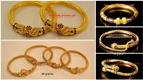 Latest Gold Kada Bangles For Women With Weight YouTube