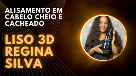 Testei a progressiva MÉTODO LISO 3D da Regina Silva Será que alisa