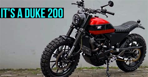 This Is BEST Looking Modified KTM Duke 200 We Ve Ever Seen Video