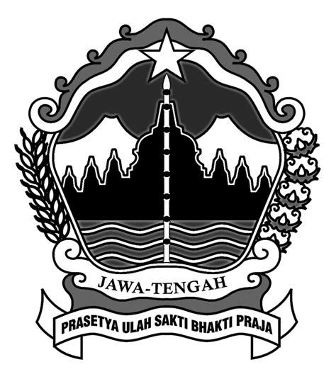 Logo Provinsi Jateng Jawa Tengah Hitam Putih HD – BAPPEDA Provinsi Jawa Tengah – https://bappeda ...