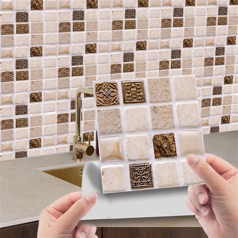 Buy 30 Sheet Peel And Stick Tile Backsplash For Kitchen Wall Self Adhesive Backsplash Tile