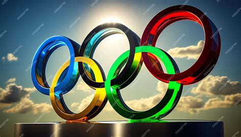 Olympic Logo 3d