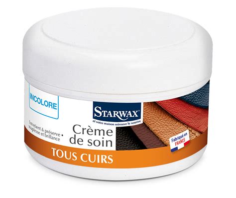 Crème nourrissante Cuir Incolore Pot 150ml Bricomarché