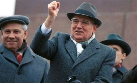 Successful politician Gorbachev Mikhail - Russian Personalities