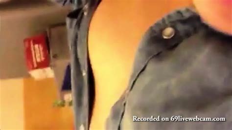 Babe Shows Her Big Boobs On Live Show Strips And Flashes Tits