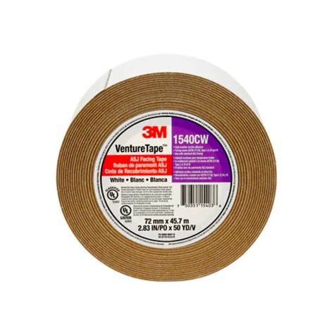 3m Venture Tape 1540cw White Asj Facing Tape