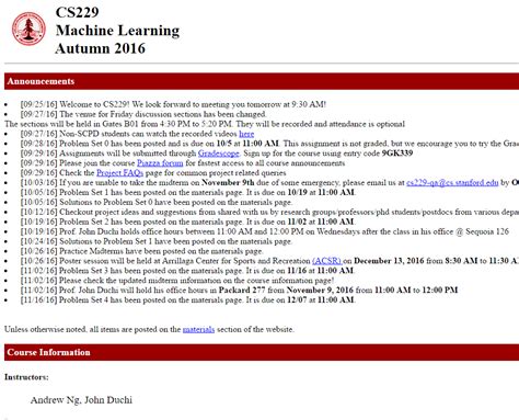 Stanford Cs229 Machine Learning C Cuis Blog