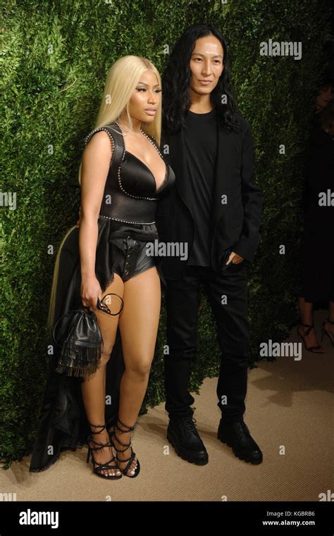 New York Ny Usa 6th Nov 2017 Nicki Minaj And Alexander Wang At The 14th Annual Cfda Vogue