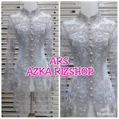 Jual ATASAN KEBAYA AKAD KEBAYA WISUDA KEBAYA FULL PAYET Nude XL Jakarta Utara Name Kebaya