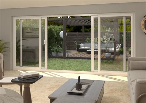 Mm Upvc White Sliding Doors Fixed Sliding Sliding Fixed Upvc