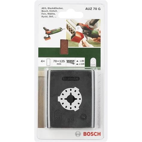 Placa De Slefuire Pentru Profile Bosch AUZ 70 G 70x55 Mm Pentru