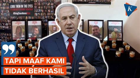 Netanyahu Minta Maaf Karena Gagal Pulangkan Sandera Yang Tewas Di