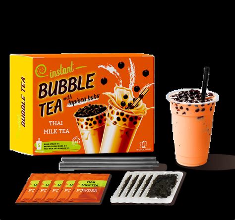 Thai Milk Taiwan Boba Tea Kit