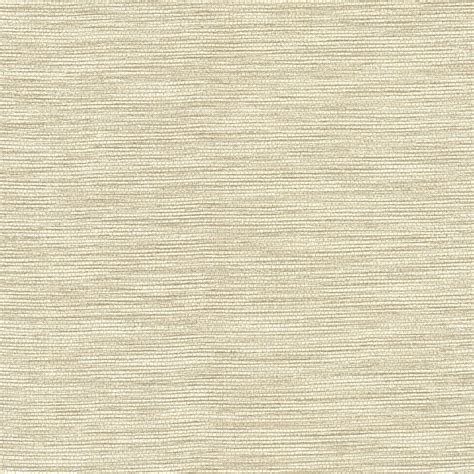 Brewster Home Fashions 2446 83456 Fiennes Taupe Faux Grasscloth Wallpaper Cream